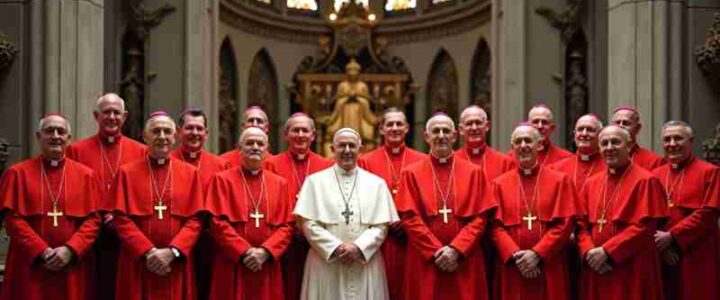 21 New Cardinals Named by Pope Francis Ahead of December Consistory, Concept art for illustrative purpose, tags: kardinäle - Monok